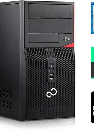 Ігровий пк fujitsu tower / intel core i7-6700 (4 (8) ядра по 3.4 - 4.0 ghz) / 16 gb ddr4 / 250 gb ssd + 1000 gb hdd / nvidia