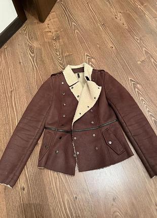 Штучна дублянка naf naf хс-с