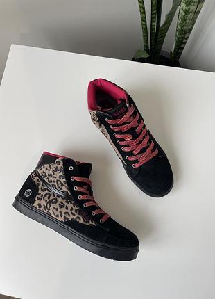 🌸vingino  замшеві високі кеди, хайтопи ботінки черевики