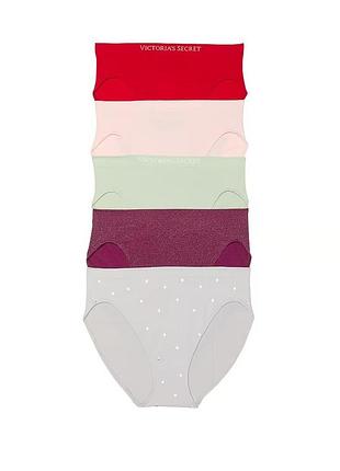 Женские гладкие трусики брифы victoria's secret набор