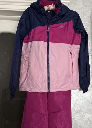 Лыжный костюм куртка+комбинезон crivit нитевичка
