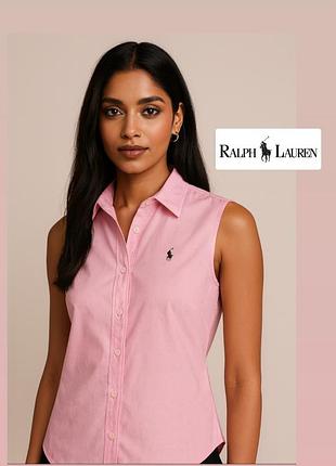 Блуза polo ralph lauren, рожева, розмір l