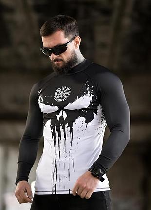 Рашгард punisher white тр6491(k6 4 - 00)