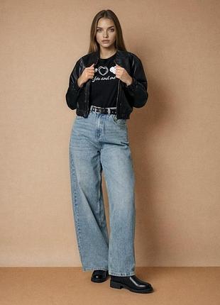 Футболка хлопковая oversize с принтом sinsay xl