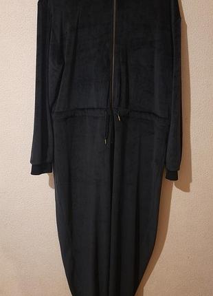 Next велюровый комбез большой размер