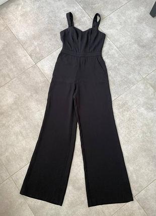 Черный классический комбинезон h&amp;m размер s/m (38)