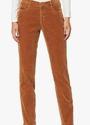 Карамельные вельветовые хлопковые брюки