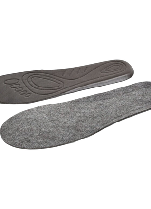 Стельки универсальные обрезные на любой размер 41-46 зимние тонкие для спортивной обуви кроссовок