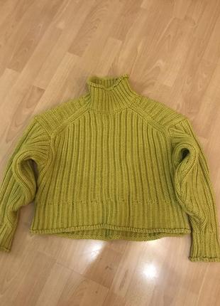 Укорочённый свитер1 фото
