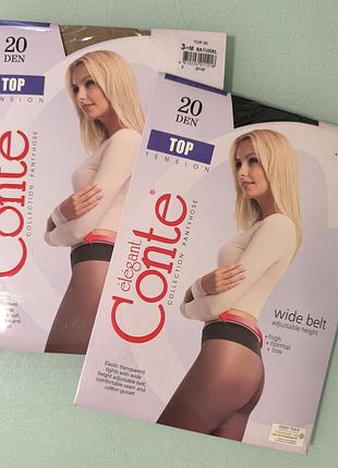 Колготки женские conte top tension 3=м, 20den