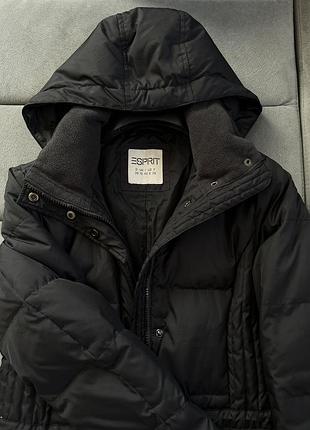 Пуховик esprit (пухове пальто) жіноче в ідеальному стані