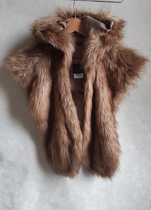 Меховая накидка,костюм лисы