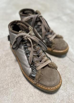 Ботинки жіночі agl 38 attilio giusti leombruni хайтопи le silla lesilla