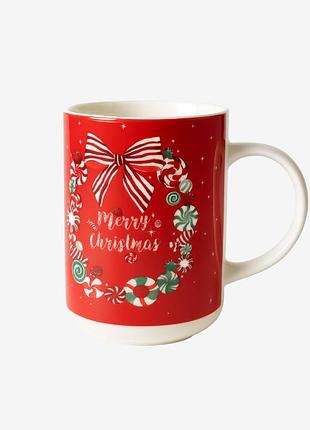 Чашка marry christmas в подарочной упаковке pepco 2337