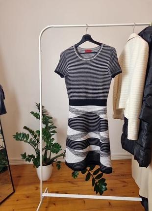 Платье из эластичного трикотажа hugo boss