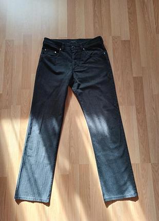 Базовые мужские черные джинсы, джинсовые брюки gardeur