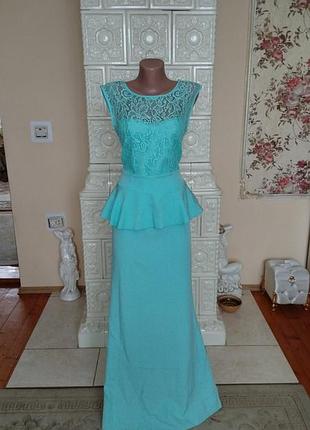 Шикарное вечернее платье в наличии 2 шт