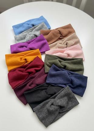 Чалма, тепла пов‘язка на голову, жіноча повязка з ангори