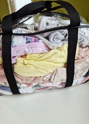 Сумка речей для дівчинки 50-56см!!!!