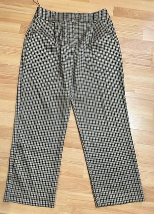 Брюки в клітинку