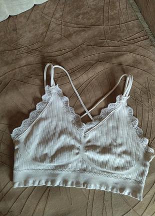 Бежевый топ