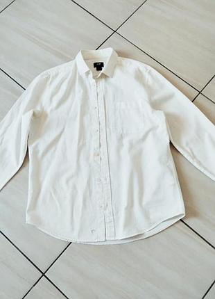 Рубашка белая мужская