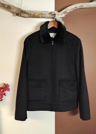 Шерстяная куртка бомбер reiss куртка авиатор из шерсти новая унисекс