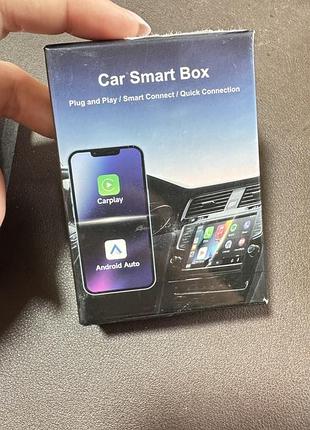 Беспроводной адаптер carplay / android auto car smart box bluetooth usb