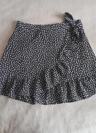 Юбка шифон m-l