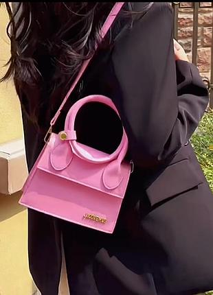 Сумка розовая универсальная базовая