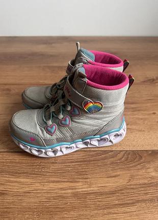 Чоботи черевики дитячі skechers