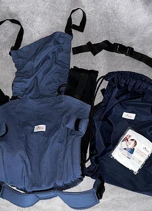 Ерго-рюкзак adapted 1 блакитний