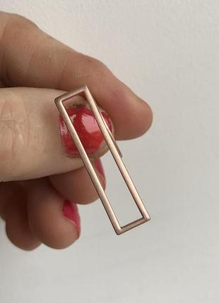 Каблучка з мідного сплаву кільце 16 розмір