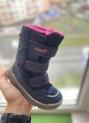 Чоботи  дитячі superfit 25р gore-tex