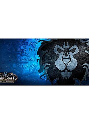 Килимок 300*600 world of warcraft stormwind elwynn геймерський килимок для комп'ютера з яскравим принтом ve-33
