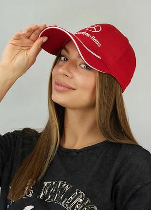 Бейсболка жіноча "mercedes-benz", кепка жіноча, жіноча кепка mercedes-benz, кепка літня для дівчини