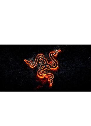 Коврик тканевый razer 400*900 мм с боковой прошивкой 2 мм для геймеров и компьютеров игровая поверхность ve-33