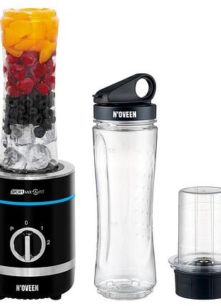 Фитнес-блендер noveen sport mix & fit sb-1000-xline-blaсk 300 вт черный 4012224