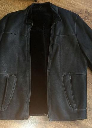 Мужская дубленка, туреченица, хорошее состояние, размер м