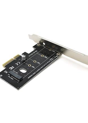 Контролер pci-e 3.0 x4 m.2 ngff voltronic oem адаптер для ssd для комп'ютера та ноутбука ve-33