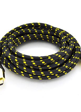 Кабель hdmi ritar pl-hd207 3м ultrahd 8k 60hz для телевізора та пк з фільтром позолочений конектор ve-33