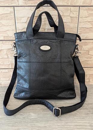 Сумка-мессенджер rowallan ручной работы  кожа,  унисекс через плечо