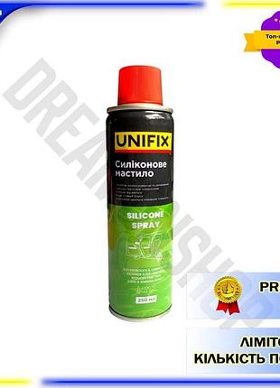 Dm мастило силіконове unifix специфікація 2.2 250мл для захисту механізмів і поверхонь антикорозійне м spe|lz