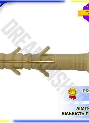 Dm дюбель apro 6 спецификация 2.2 x 40 мм полипропиленовый с усами для монтажа рамок и брусков 100 шт. spe|lz