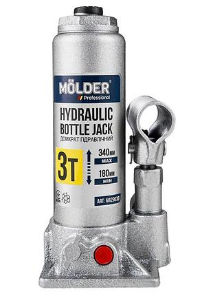 Ve гидравлический домкрат molder бутылочный 3т updated form 180-340мм подъемник для авто и микроавтобус
