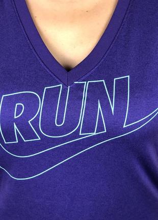 Nike run dri-fit big logo футболка двух цветная нереально ярких цветов купить киев3 фото