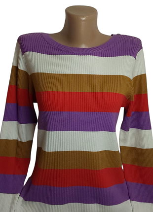 Акція 1+1 = 3 гарна кофта  у рубчiк vila  70% бавовна