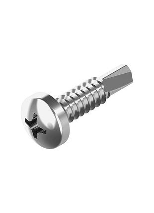 Din7504n 4,2х19 ph2 саморез для кровли со сверлом max=3 tex-pi нержавеющая сталь полукруглая (100 шт.) [n9t200000n9t242190]