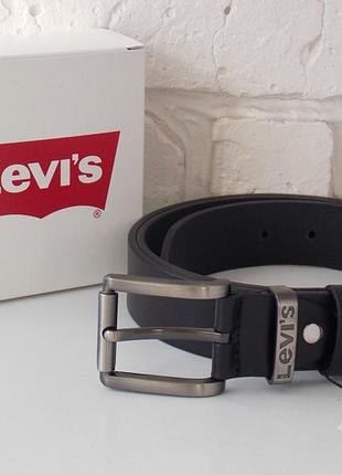 Мужской кожаный универсальный ремень levis