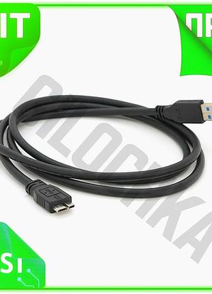 Ve кабель usb 3.0 1.5м new version чорний для підключення жорстких дисків та ssd високошвидкісний кабе n6w_ver